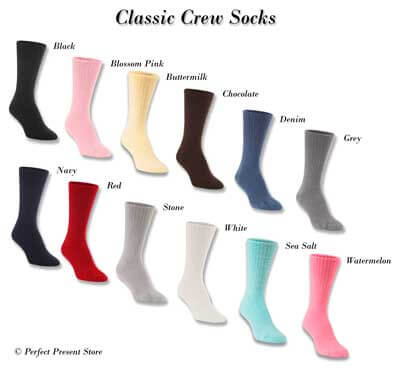 World's Softest Classic Crew Socks
