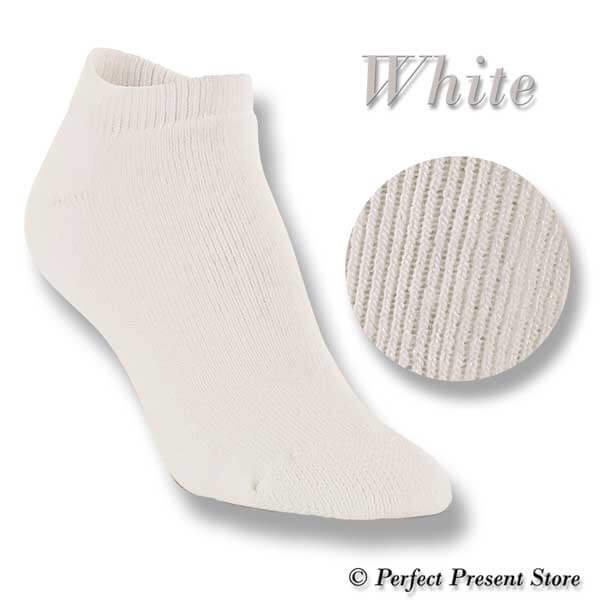 World's Softest White Low Cut Socks